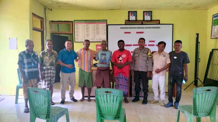 Problem Solving Bhabinkamtibmas Polsek Rote Tengah  Bersama Warga Binaan