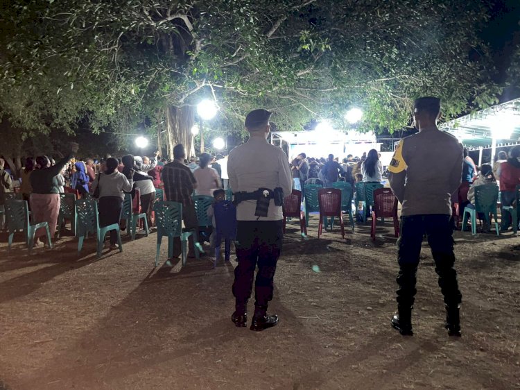 Polsek Rote Tengah Gelar Patroli Pencegahan Premanisme untuk Ciptakan Keamanan Saat Berlangsungnya Kegiatan Masyarakat
