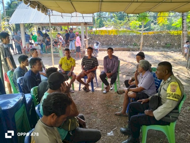 Kegiatan Patroli Dialogis  Bhabinkamtibmas Dan  Monitoring Kegiatan Warga Binaan