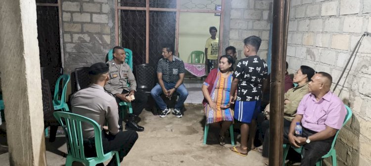 Polsek Rote Tengah Laksanakan Patroli K2YD Untuk Tingkatkan Kemitraan Dengan Masyarakat
