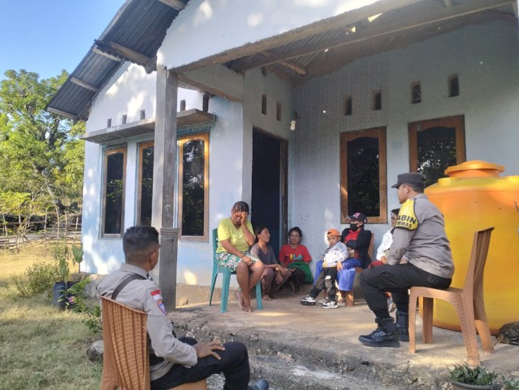 Upaya Preemtif Personel Polsek Rote Barat Daya Untuk Jaga Kamtibmas Dan Jalin Kemitraan Dengan Warga Binaan