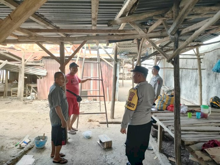 KRYD Polsek Rote Barat Laut Untuk Tingkatkan Kemitraan Dengan Masyarakat Dan Cegah Potensi Kriminalitas.