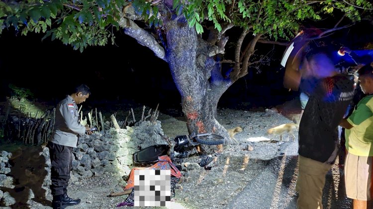 Lagi, Kecelakaan Lalu Lintas Di Kecamatan Rote Barat Korban Meninggal Dunia