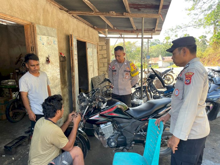 Kegiatan Preventif Polsek Rote Tengah Untuk Cegah Aksi Premanisme