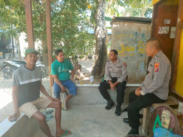 Patroli K2YD Polsek Lobalain Ciptakan Rasa Aman Bagi Masyarakat