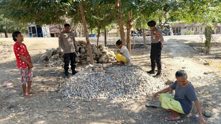 Polsek Rote Tengah Laksanakan Patroli K2YD Untuk Ciptakan Keamanan Masyarakat