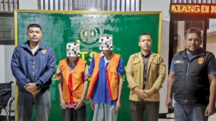 Polsek Rote Tengah Serahkan Tersangka Dan Barang Bukti Pencurian Hewan Ke JPU Setelah P21