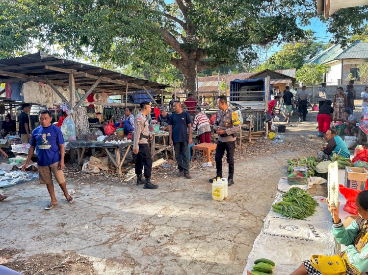 Kamtibmas  Kondusif,  Tanggung Jawab  Polsek Rote Tengah dan Masyarakat