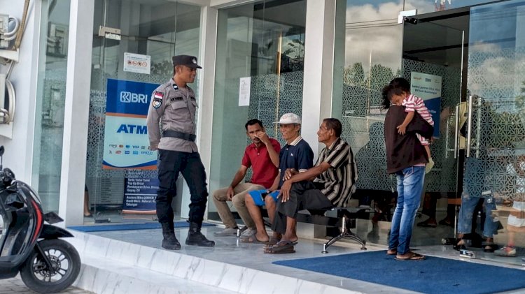 Pendekatan Humanis , Wujud Polri Untuk Masyarakat Jaga Kamtibmas di Rote Barat Laut