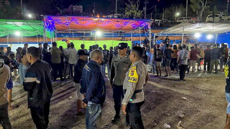 Pengamanan Ketat Jamin Keamanan Masyarakat  Selama Pameran Pembangunan dan Expo 2025 Rote Ndao