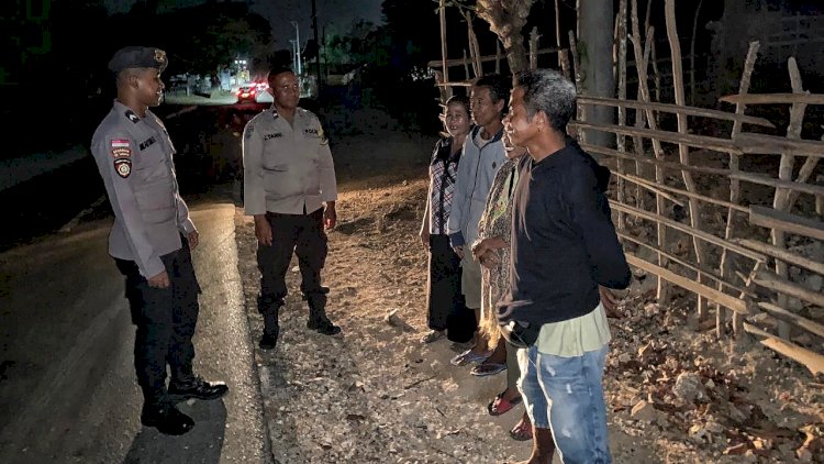 Upaya Preventif Cegah Tindak Kriminalitas Oleh Polsek Rote Tengah