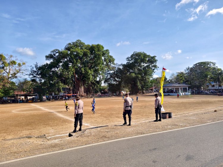 Polsek Pantaibaru Tingkatkan Pengamanan  Ciptakan  Kamtibmas Kondusif