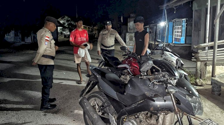 Patroli Preventif Personel Polsek Rote Tengah Upaya Ciptakan Rasa Aman Bagi Masyarakat