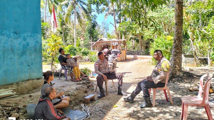 Pendekatan Humanis   Polsek Rote Selatan Bersama  Warga Binaan