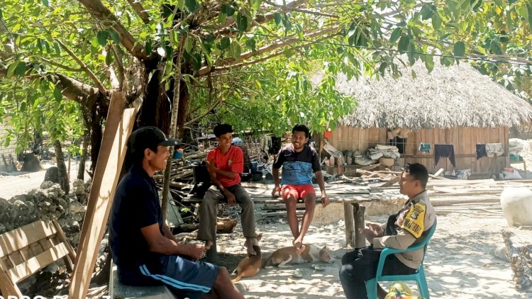 Kegiatan Sambang Bhabinkamtibmas Upaya Untuk Bangun Kemitraan Dengan Masyarakat