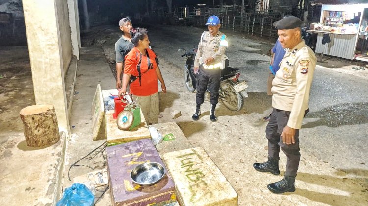 Patroli Preventif Personel Polsek Pantaibaru Untuk Jamin Keamanan Masyarakat