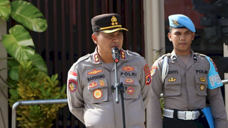 Polres Rote Ndao Gelar Apel Siaga, Upaya Untuk Menjamin Keamanan Masyarakat
