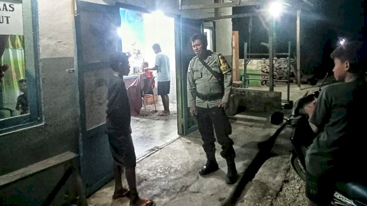 Patroli Dialogis Personel Polsek Rote Barat Laut, Upaya Untuk  Jamin  Rasa Aman Masyarakat