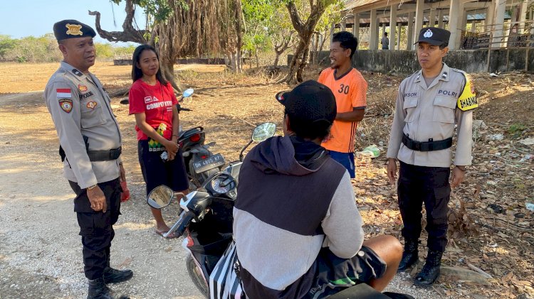 Patroli K2YD Polsek Rote Tengah, Upaya Untuk Jamin Keamanan Masyarakat