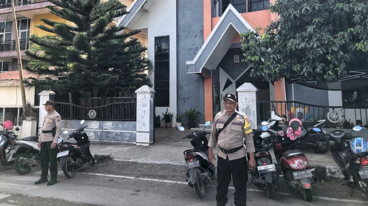 Pengamanan Pada Tempat Ibadah, Upaya Polsek Lobalain Jamin Kenyamanan Warga