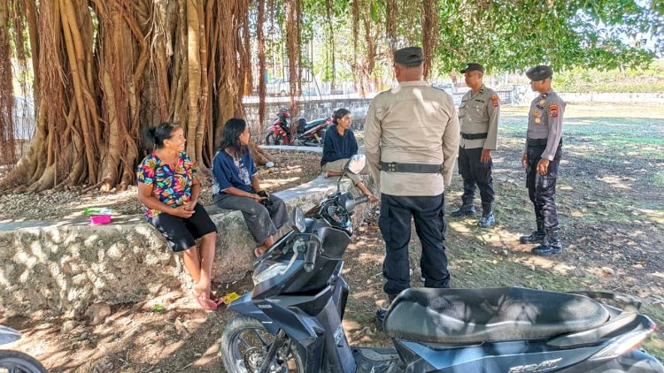 Polsek Rote Tengah Gelar Patroli Pencegahan Gangguan Kamtibmas
