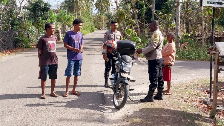 K2YD Polsek Rote Selatan Untuk Jaga Kenyamanan Warga