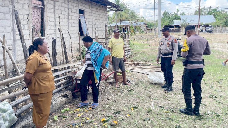 Patroli Preventif Polsek Rote Tengah, Upaya Untuk Cegah Gangguan Kamtibmas