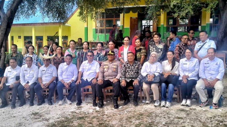 Kapolres Bersama Forkopimda Sambut Kunker Gubernur NTT