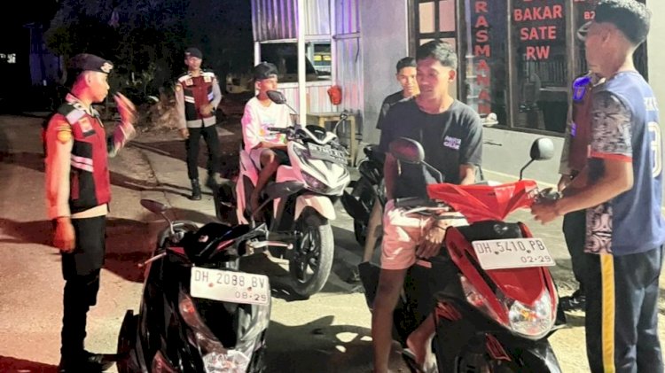 Patroli Presisi Sat Samapta Polres Rote Ndao, Upaya Pencegahan Tindak Pidana