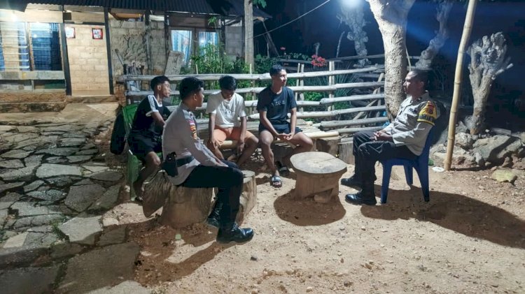 Personel Polsek Rote Tengah Gelar Patroli Pencegahan Premanisme