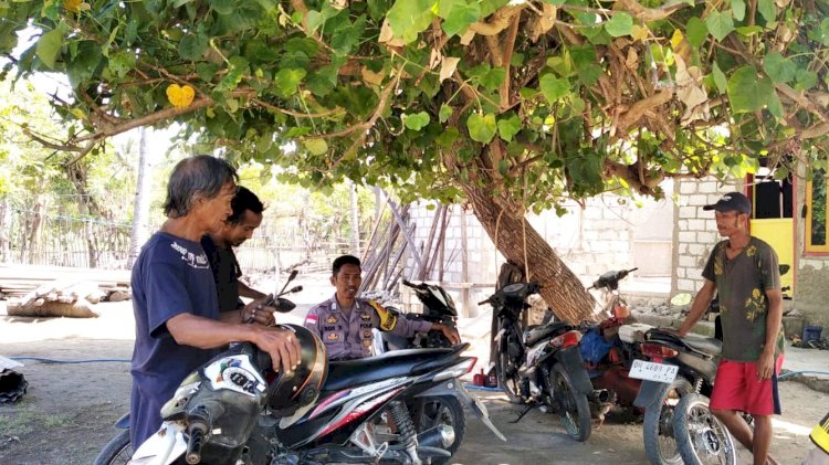 Patroli Dialogis Personel Polsek RBD Cegah Potensi Pidana