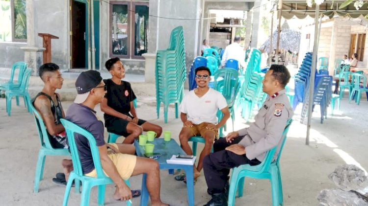 Polsek Rote Barat Tingkatkan K2YD Bagi Warga Cegah Gangguan Kamtibmas