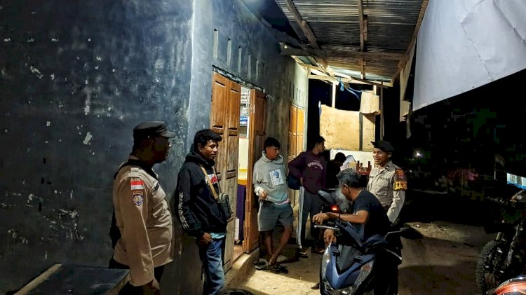 Patroli Preventif Personel Polsek Rote Selatan, Cegah Gangguan Kamtibmas
