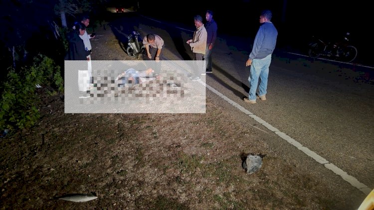 Kecelakaan Tunggal di Jalan Pantai Baru, Satu Korban Luka-luka dan Masih Dalam Penanganan Medis