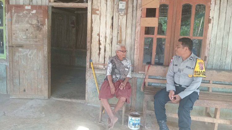 Bhabinkamtibmas Polsek RBL, Sambangi Warga Binaan Tingkatkan Kemitraan