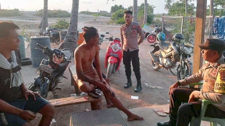 Wujudkan Kamtibmas Aman, Polsek Rote Barat Tingkatkan Kegiatan Preventif