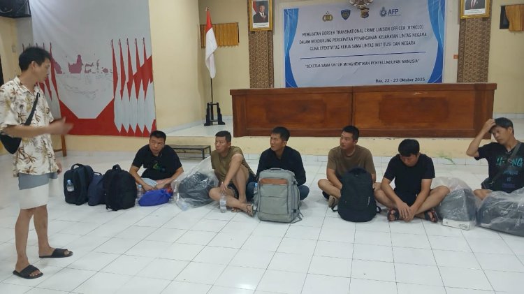 Polres Rote Ndao Kembali Mengamankan Tujuh WNA Asal China dan 3 WNI, di Duga People Smuggling