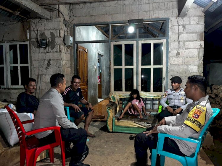 K2YD Polsek Rote Barat, Wujudkan Rasa Aman Untuk  Masyarakat