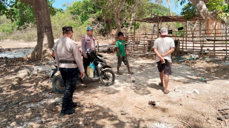 Ipda Charles Rihi Pati : Polsek Rote Tengah Hadir  Untuk Cegah Gangguan Kamtibmas