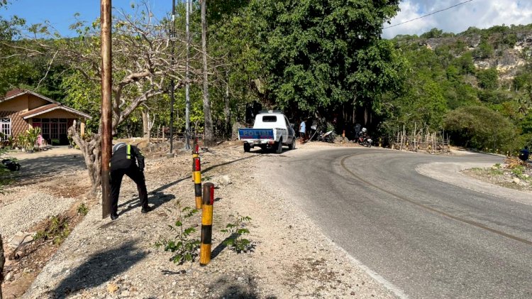 Kecelakaan Tunggal di Baudale, Tiga Orang Alami Luka Serius