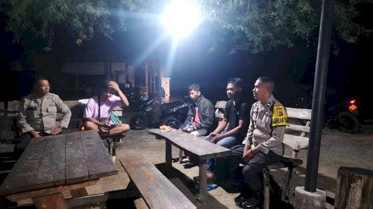 Patroli Pencegahan Premanisme Polsek Rote Tengah Ciptakan Rasa Aman di Masyarakat