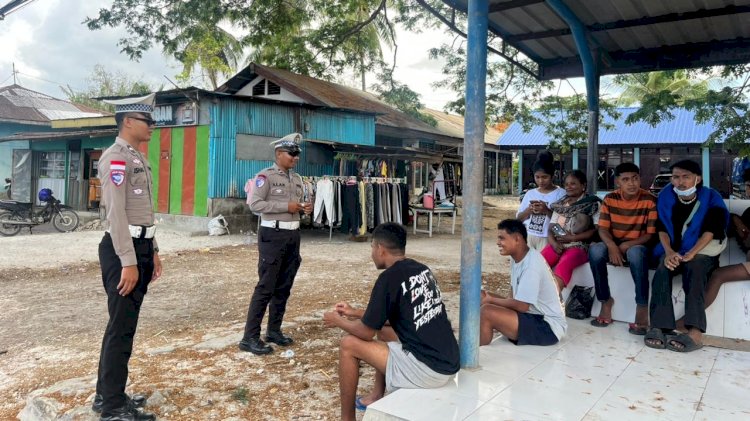 Satlantas Polres Rote Ndao Hadir Ditengah Masyarakat, Wujud Kepedulian Akan Keselamatan Warga