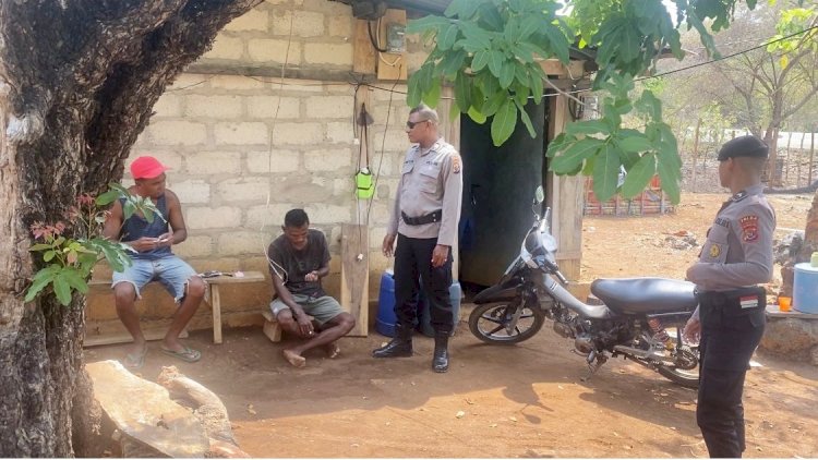Ciptakan Kondisi Aman dan Kondusif, Polsek Rote Tengah Laksanakan Patroli KRYD