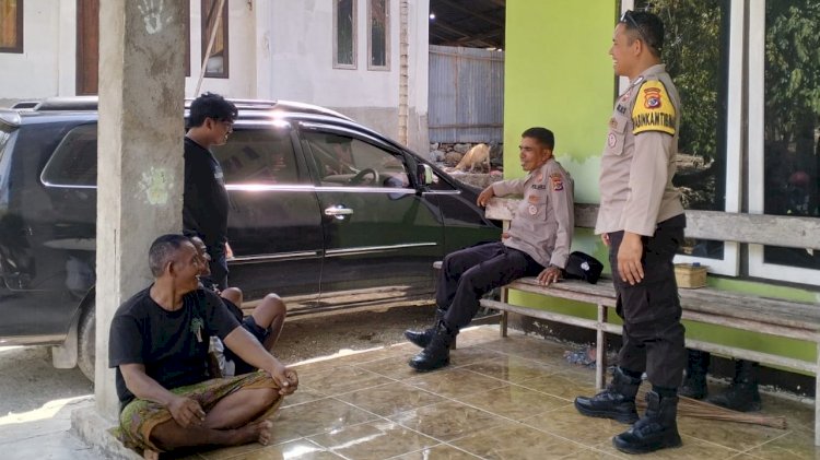 Patroli KRYD Polsek Rote Barat Daya, Bangun Kemitraan Dalam Jaga Kamtibmas
