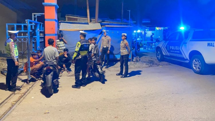 Sasar Pengguna Kendaraan Bermotor, Sat Lantas Polres Rote Ndao Tingkatkan Edukasi Kamseltibcarlantas