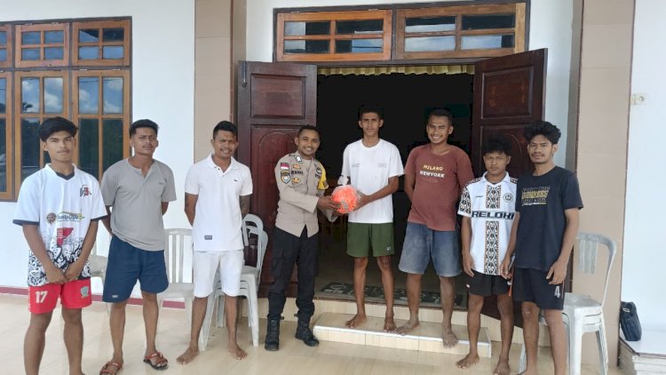 Kegiatan Preemtif Bhabinkamtibmas Polsek Rote Barat Laut Bersama Warga Binaan