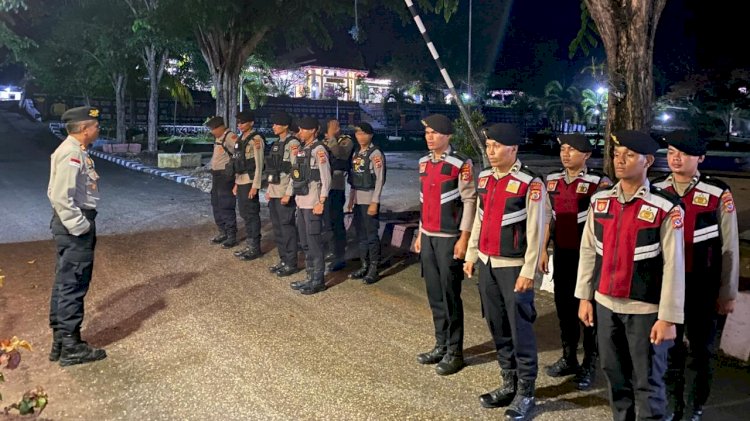 Sat Samapta Polres Rote Ndao Gelar Patroli Malam,Cegah Gangguan Kamtibmas