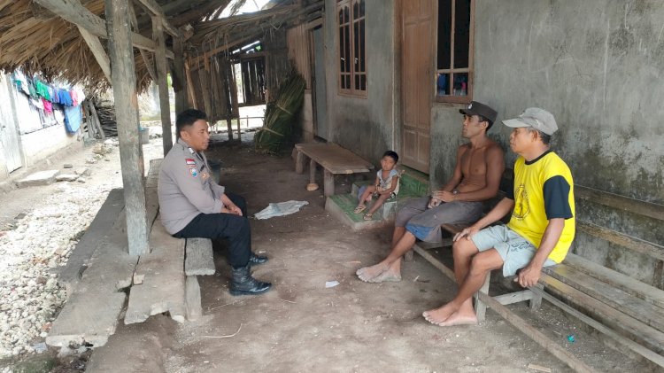 Upaya Pencegahan Gangguan Keamanan Oleh Bhabinkamtibmas Polsek RBL Melalui Kegiatan Sambang