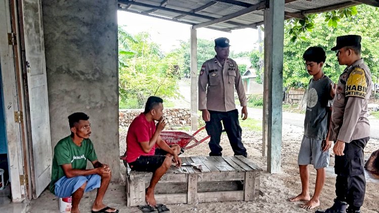 Patroli KRYD Polsek Rote Barat Daya, Upaya Tingkatkan Keamanan Masyarakat