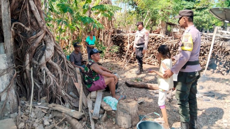 Polsek Rote Tengah Gelar Patroli Preventif, Jaga Kamtibmas  Tetap Kondusif